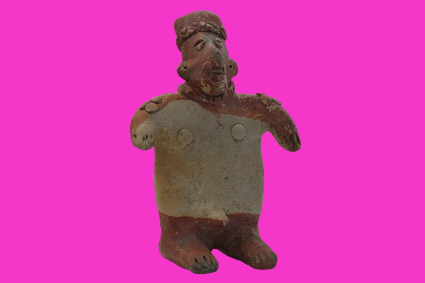 Pre Columbian Artifact Authentic Male Jalisco Figure Mexico 1000BC-250AD COA 213