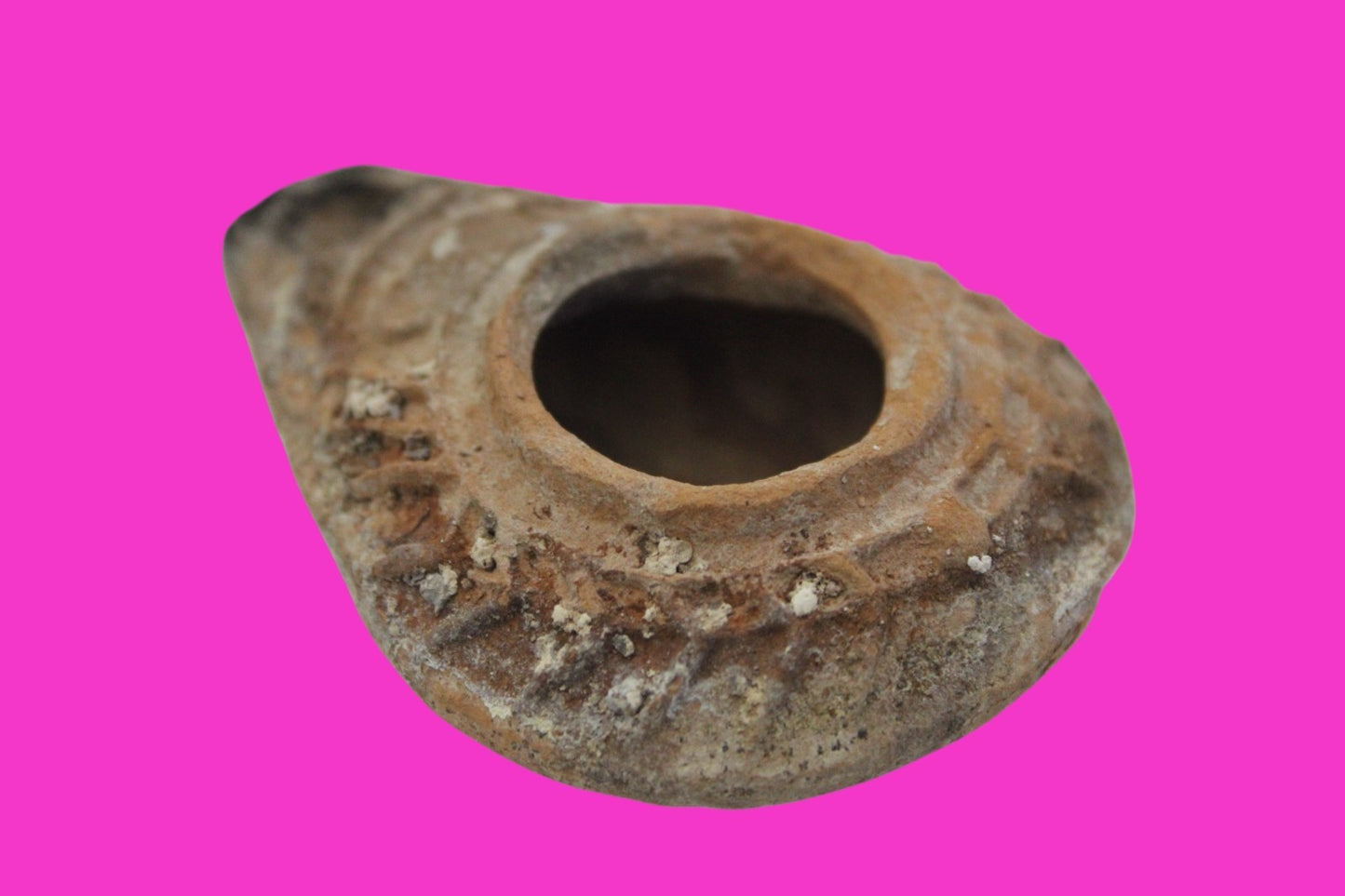 Ancient Holy Land Oil Lamp Artifact From Jesus Christ Home Land 100-500AD COA 63
