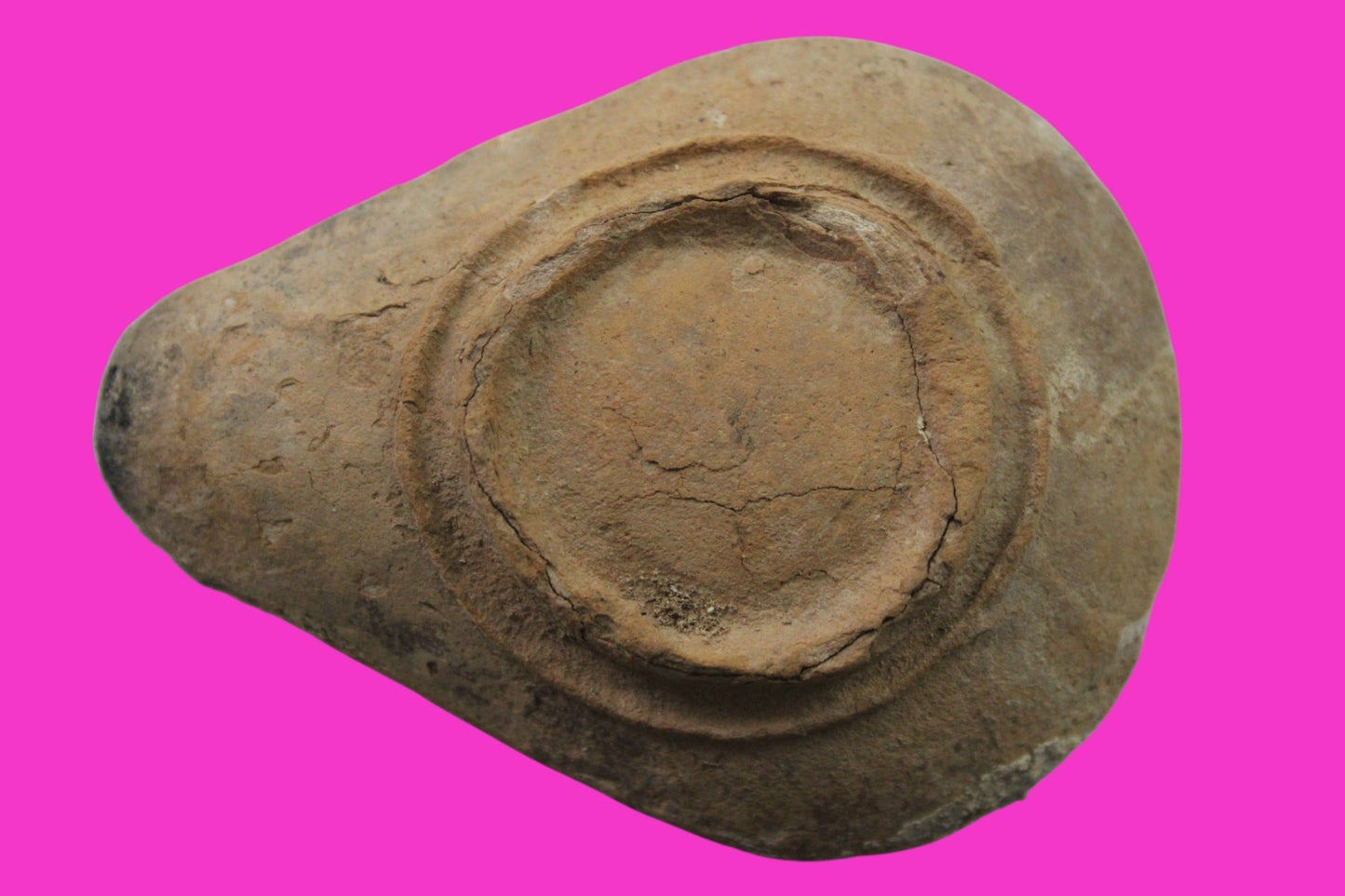 Ancient Holy Land Oil Lamp Artifact From Jesus Christ Home Land 100-500AD COA 63