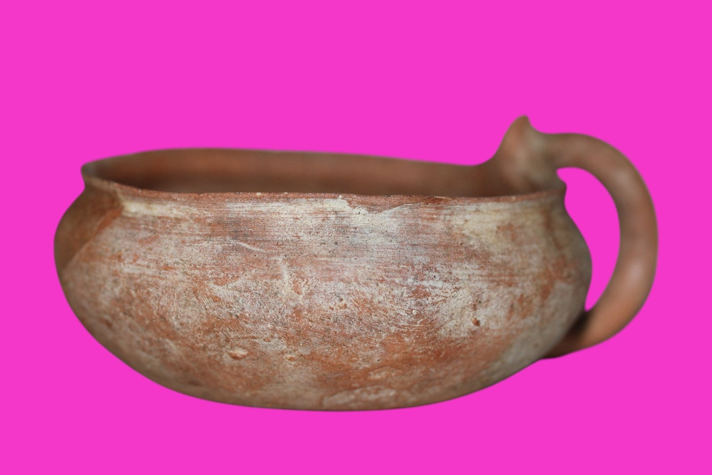 Holy Land Artifact Authentic 4000 Year Old Cup Time of Abraham 2000 BC COA J112