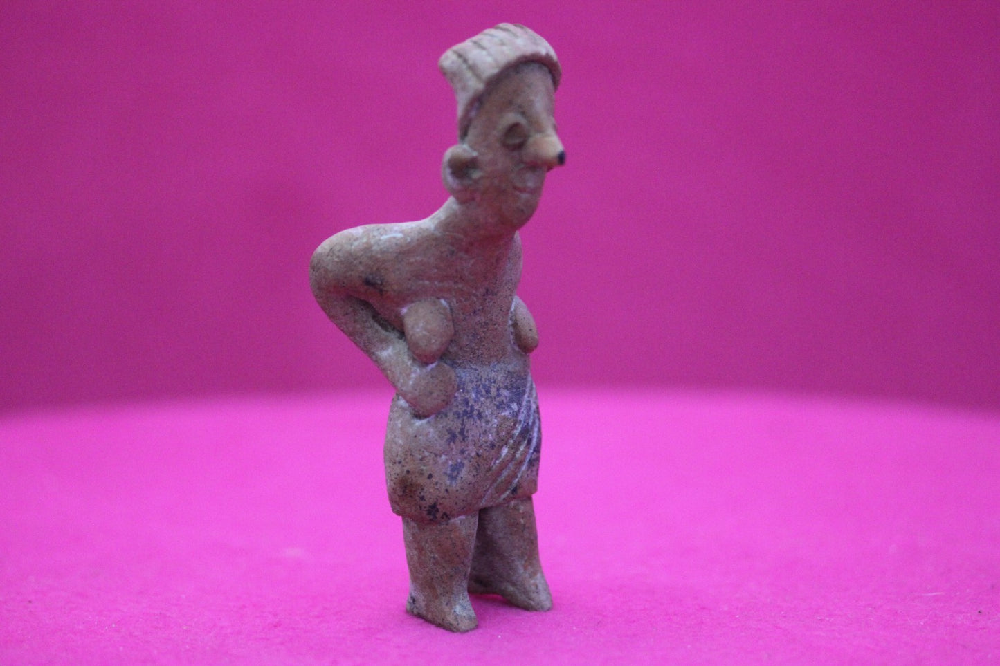 Pre Columbian Artifact Authentic Rare Grandma Tomb Figure Colima Mexico COA 153