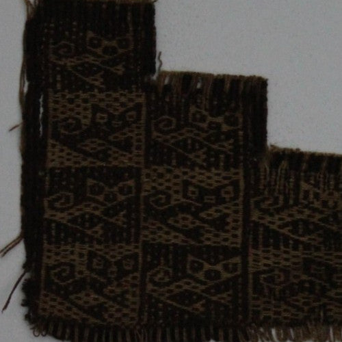 Pre Columbian Authentic Artifact Frameable Textile Border Chancay Peru COA 28