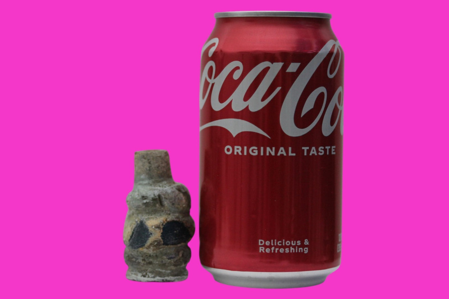 Authentic Persian Artifact Glass Bottle 900-1000 AD Silk Road Hoard COA J28