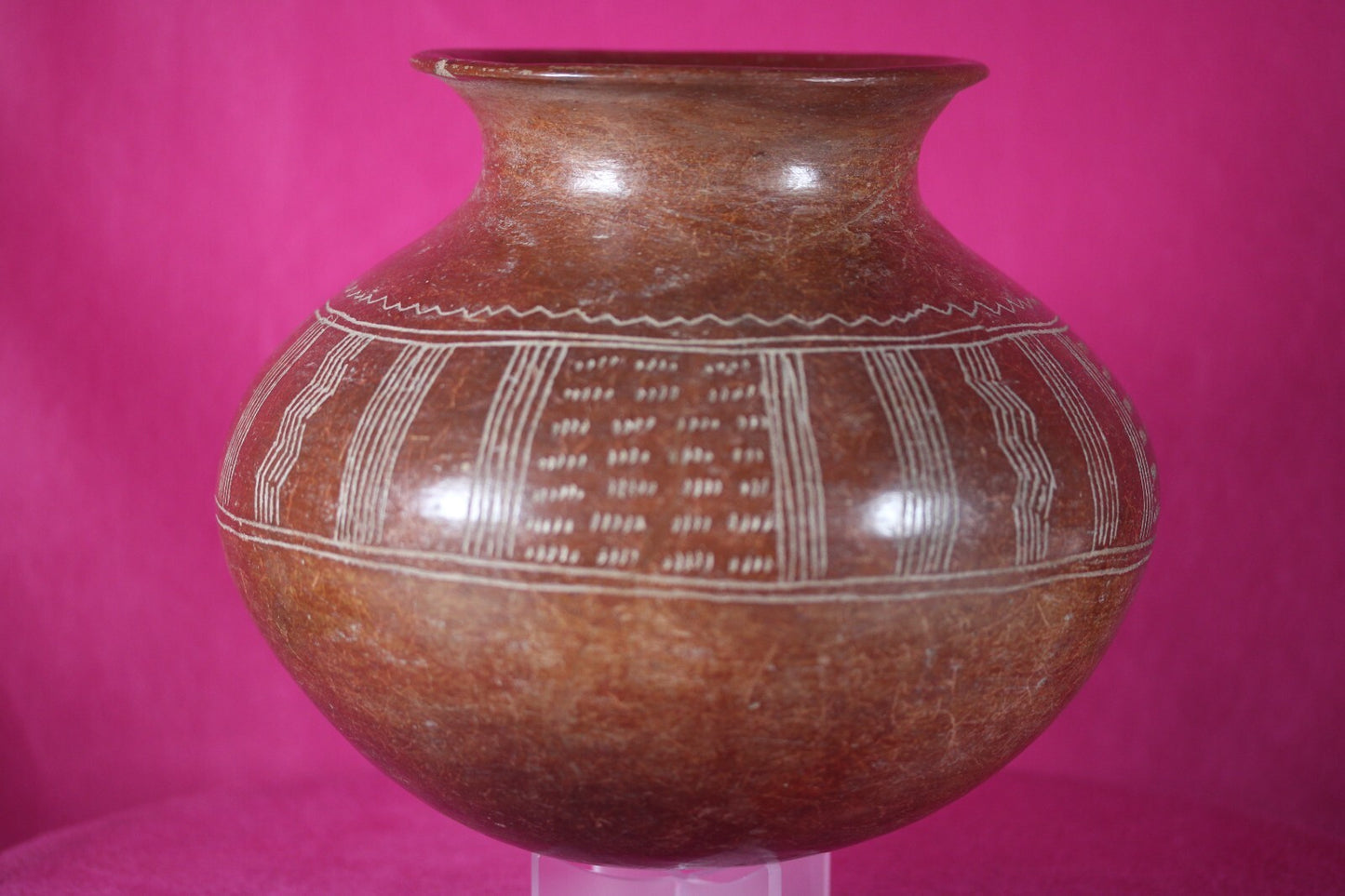 Pre Columbian Artifact Authentic Decorated Olla Chupicuaro Arte Primitivo T103