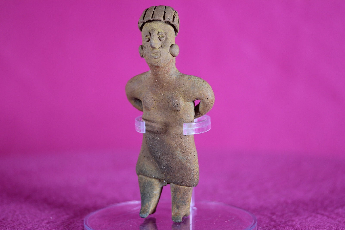 Pre Columbian Artifact Authentic Rare Grandma Tomb Figure Colima Mexico COA 143