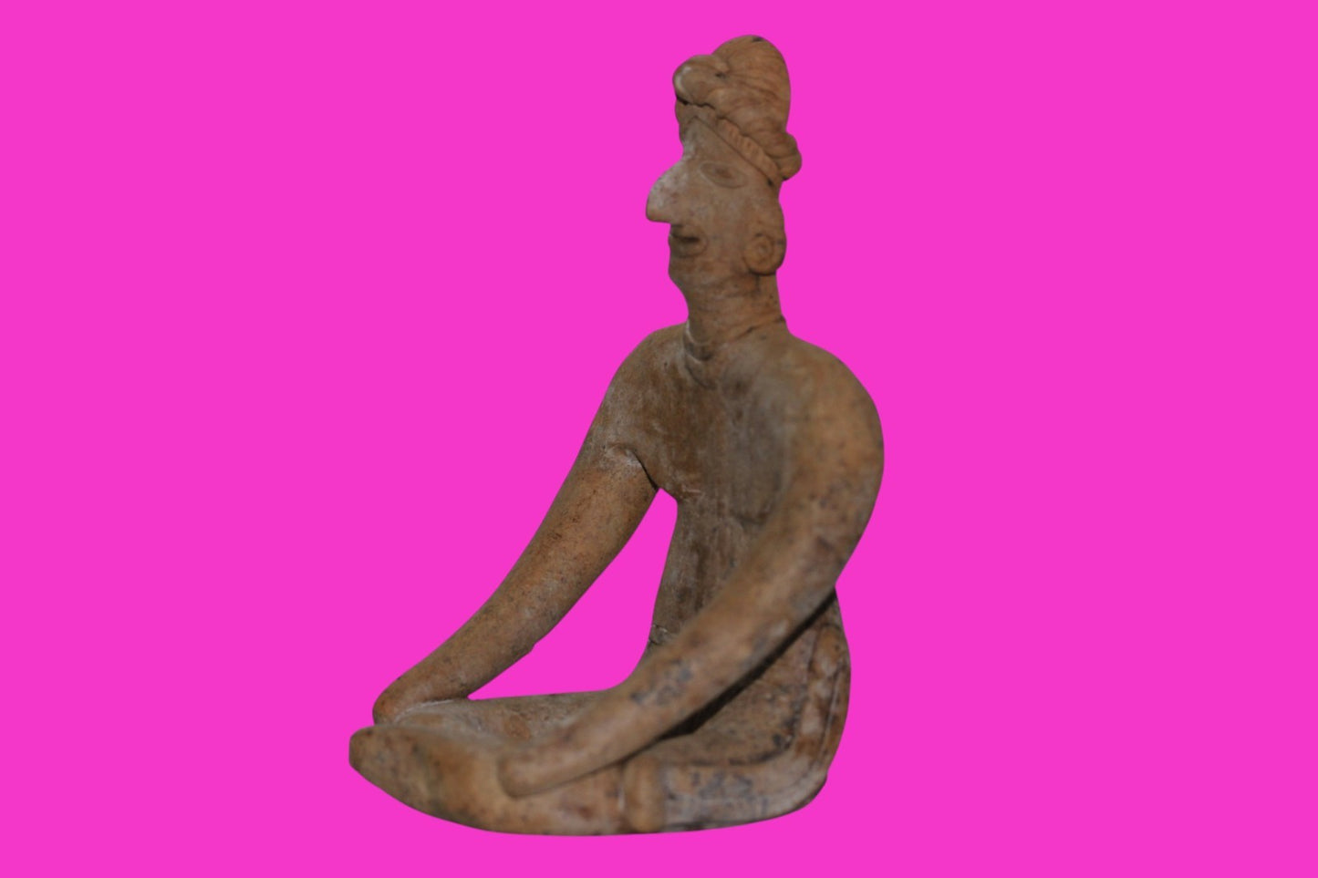 Pre Columbian Museum Quality Artifact Large Tomb Figure Colima Mexico COA 214