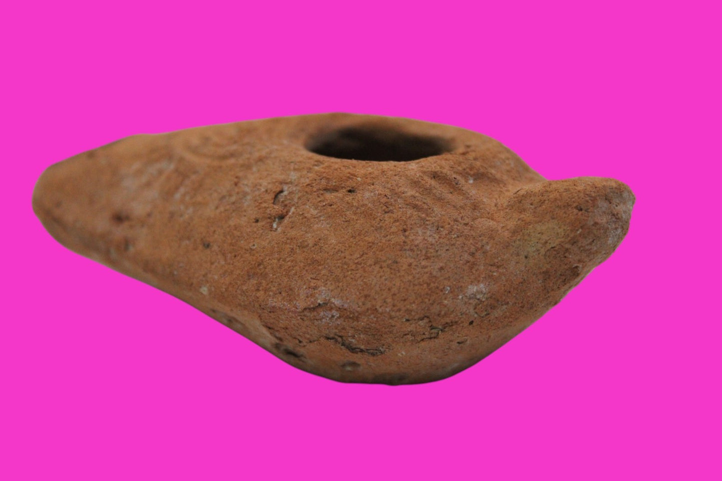 Ancient Holy Land Oil Lamp Artifact From Jesus Christ Home Land 100-500AD COA 56