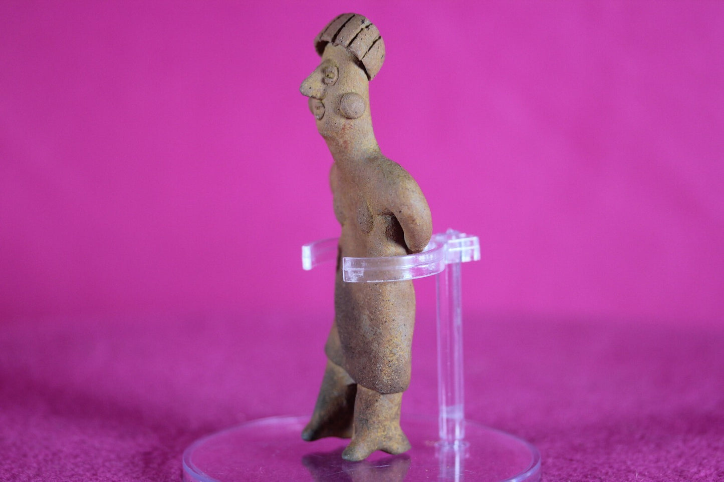 Pre Columbian Artifact Authentic Rare Grandma Tomb Figure Colima Mexico COA 143