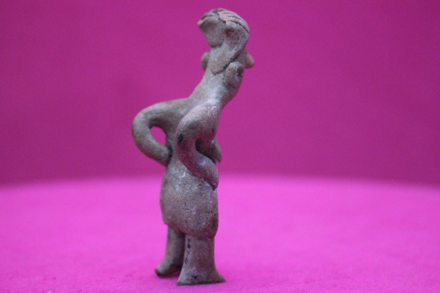 Pre Columbian Artifact Authentic Rare Grandma Tomb Figure Colima Mexico COA 153