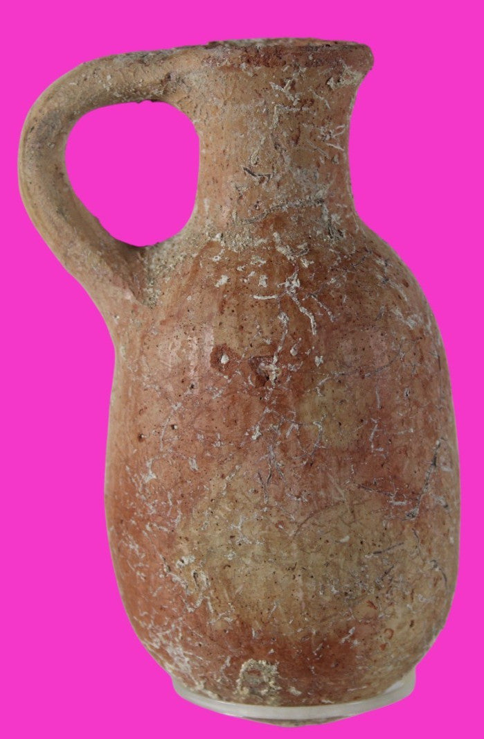 Time of Jesus Christ Ancient Holy Land Artifact Herodian Jug 50BC - 100AD COA 29