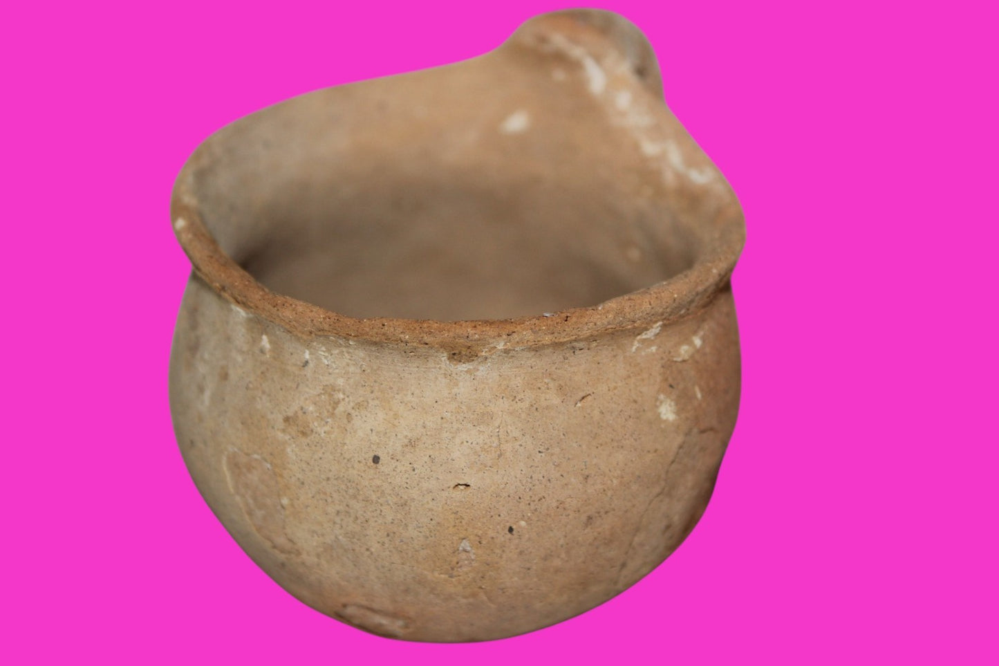 Time Of Abraham Holy Land Artifact Ancient 4000 Year Old Cup 2000 BC COA 23