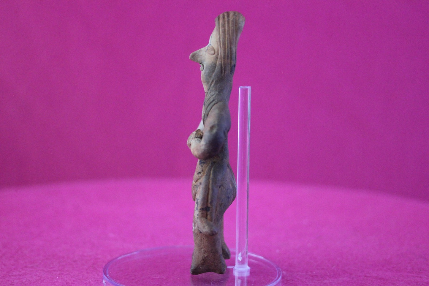 Pre Columbian Artifact Authentic Pretty Lady Tomb Figure Colima Mexico COA 196