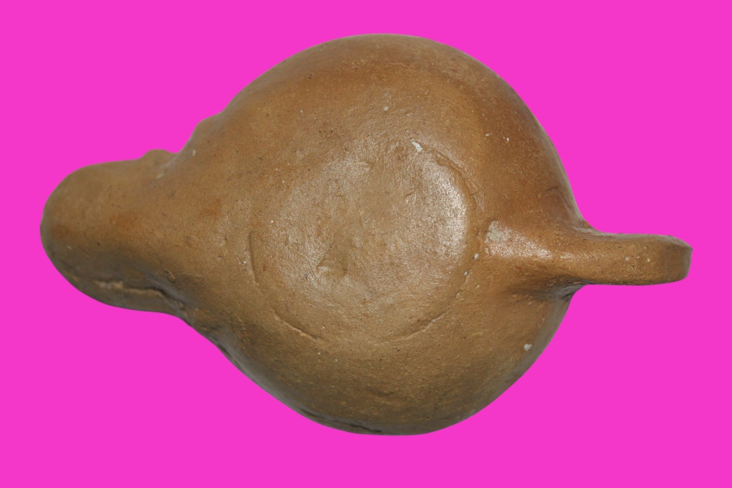 Four Horse War Chariot Oil Lamp Ancient Holy Land Artifact 200-400 AD COA J123