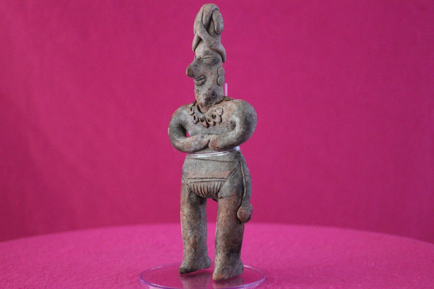 Pre Columbian Authentic Artifact Tomb Figure Colima Mexico 100 BC-250 AD COA 161