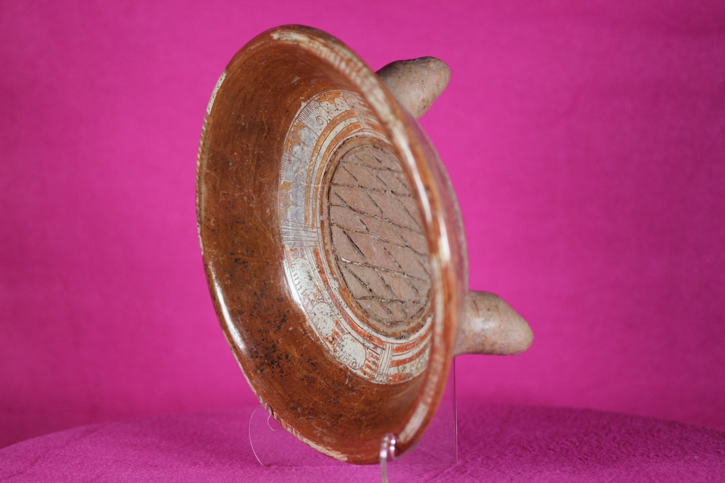 Pre Columbian Artifact Authentic Tripod Bowl Michoacan Ex Arte Primitivo COA T34