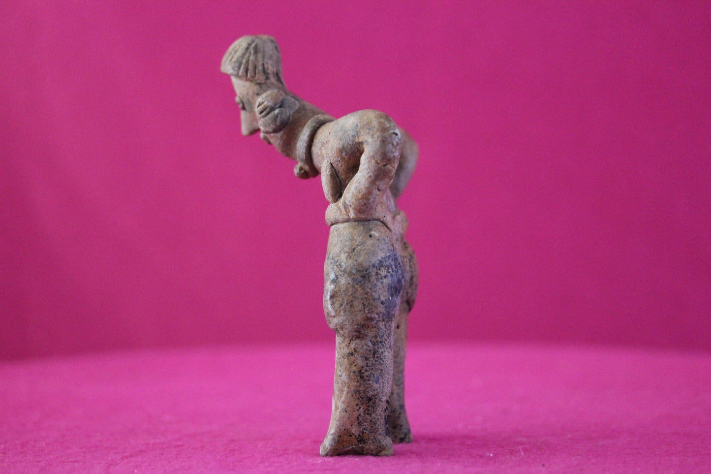 Pre Columbian Authentic Artifact Rare Grandma Tomb Figure Colima Mexico COA 201