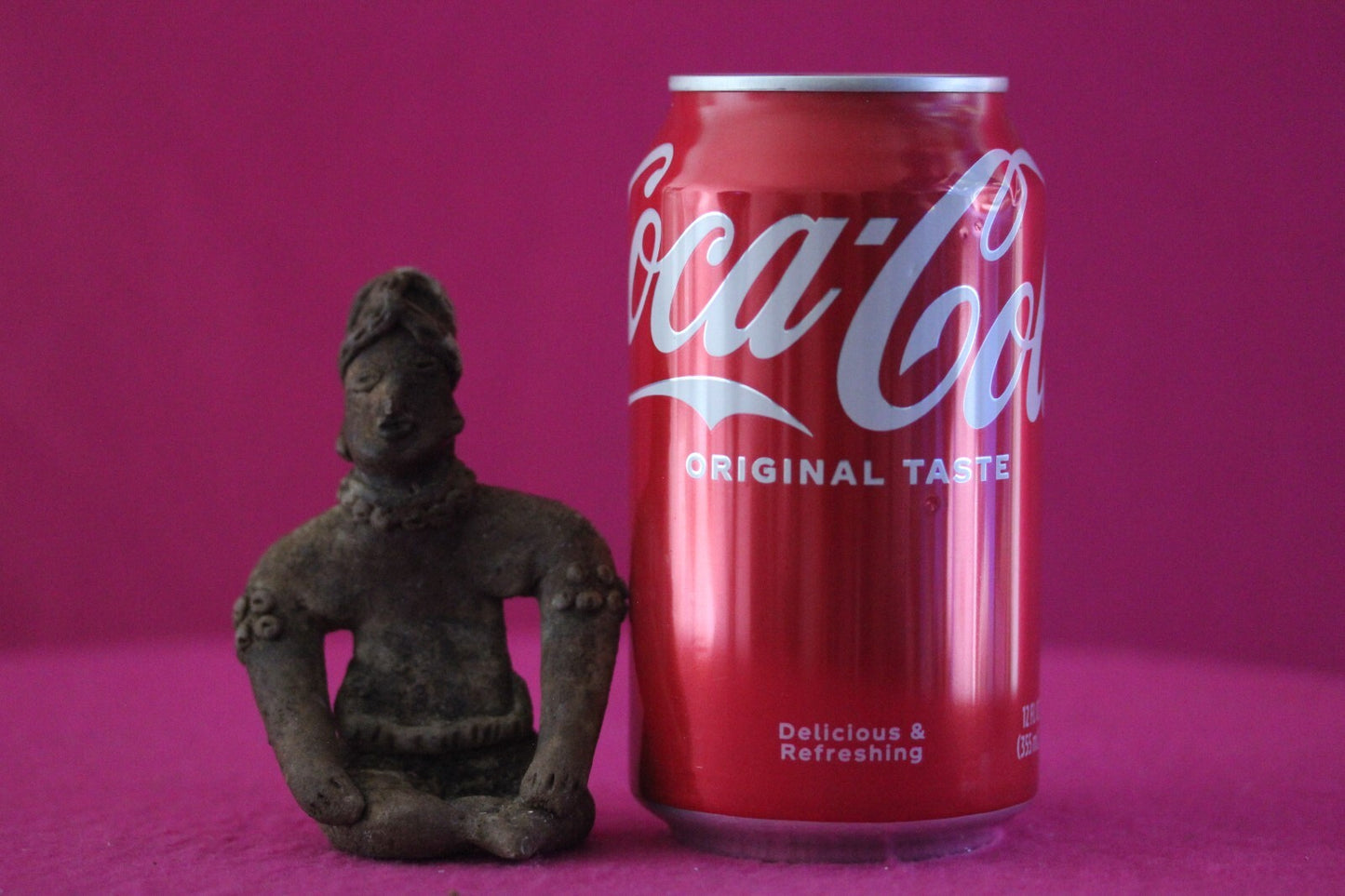 Pre Columbian Artifact Authentic Rare Seated Tomb Figure Colima Mexico COA 179