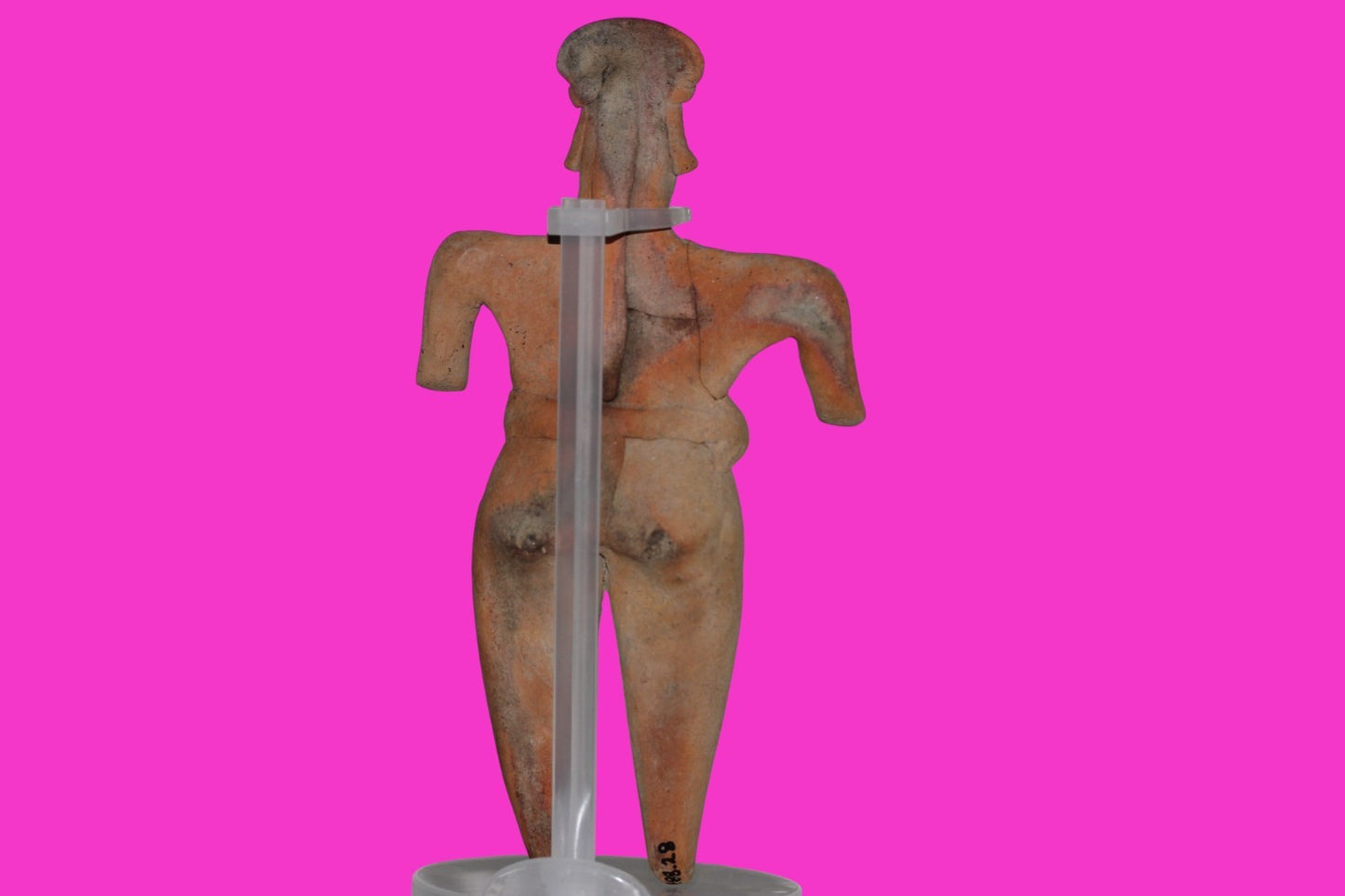 Pre Columbian Artifact 8 Inch Shaman Tomb Figure Colima Mexico 100 BC COA 236