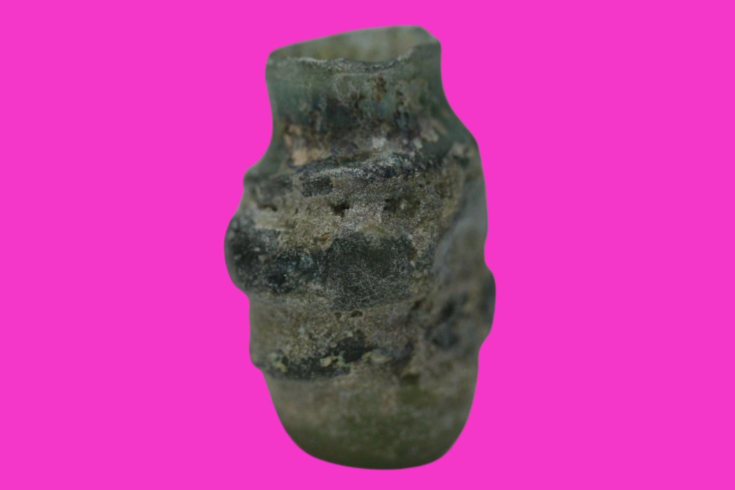 Authentic Persian Artifact Glass Bottle 900-1000 AD Silk Road Hoard COA J27