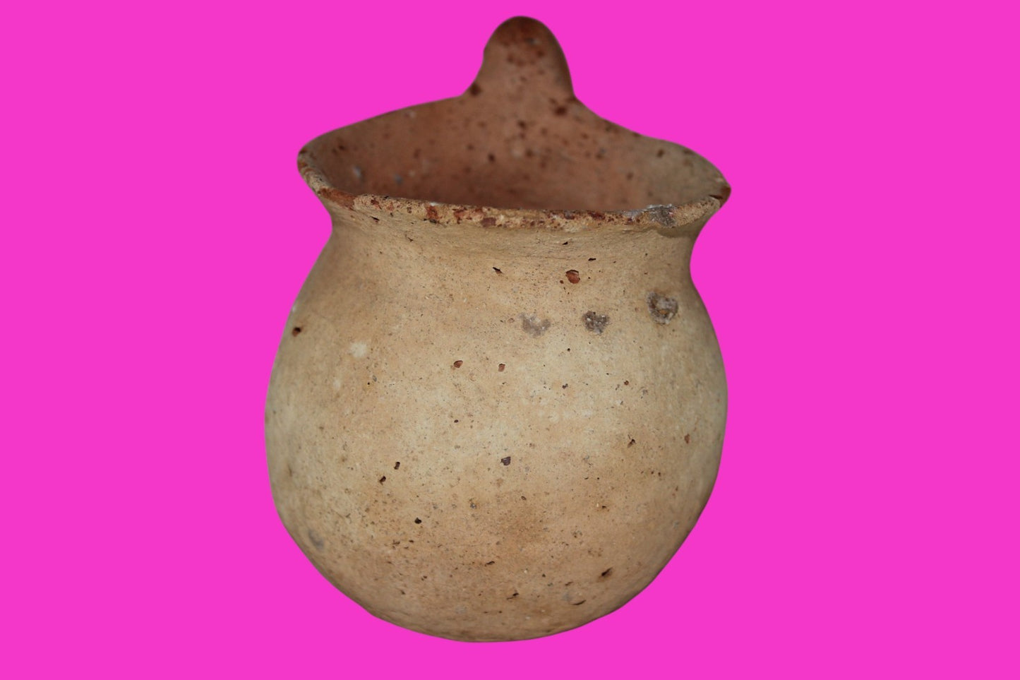 Time Of Abraham Holy Land Artifact Ancient 4000 Year Old Cup 2000 BC COA 25