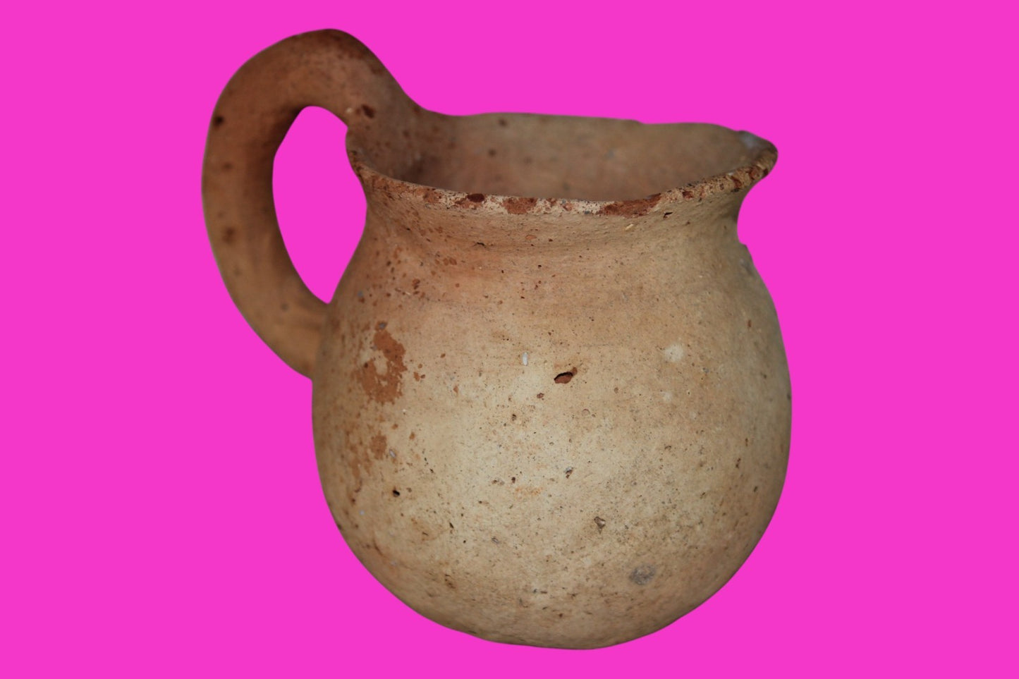 Time Of Abraham Holy Land Artifact Ancient 4000 Year Old Cup 2000 BC COA 25