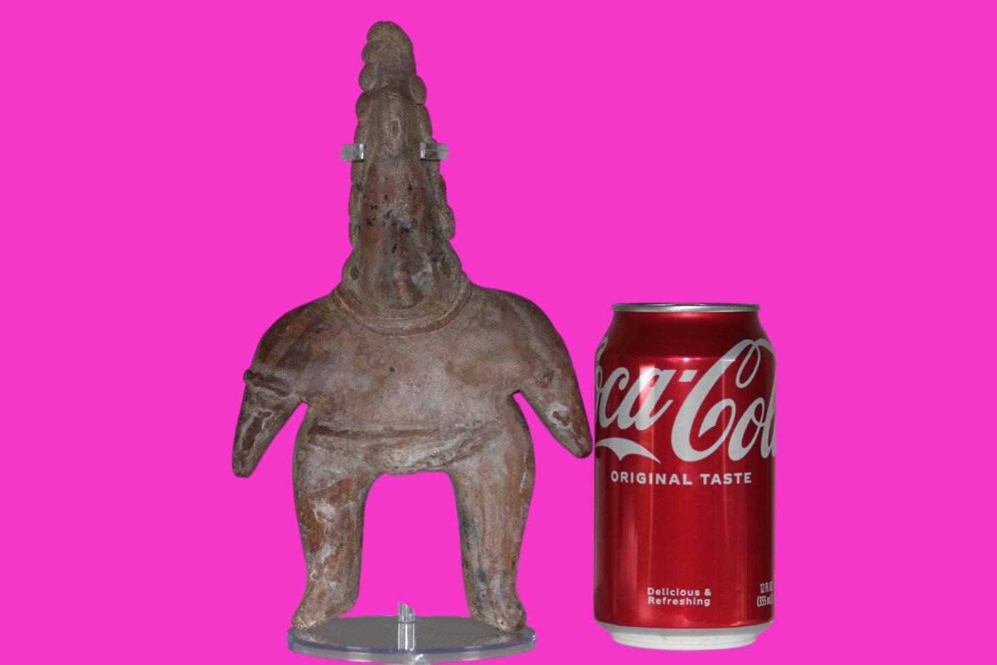 Pre Columbian Authentic Artifact Archaic Shaman Tomb Figure Colima Mexico COA 20