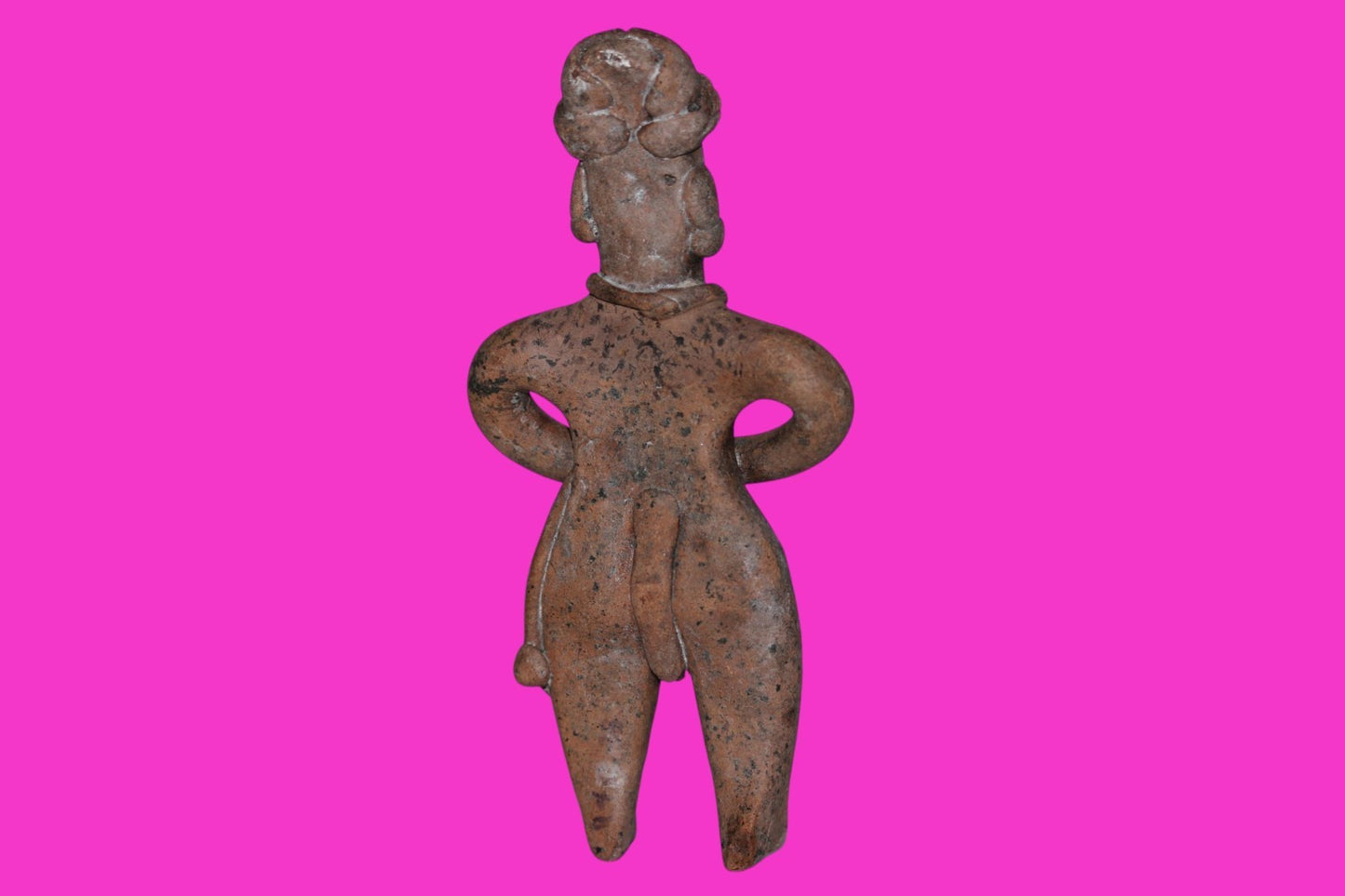 Pre Columbian Artifact Authentic Tomb Figure Colima Mexico 100BC - 250AD COA 212