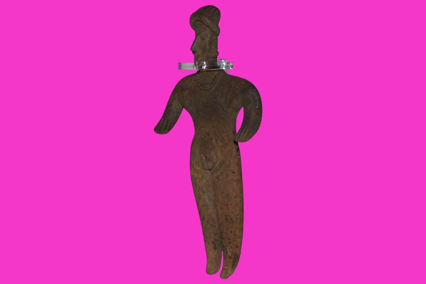 Pre Columbian Artifact 8 in Female Shaft Tomb Figure Colima Mexico 100BC COA 274