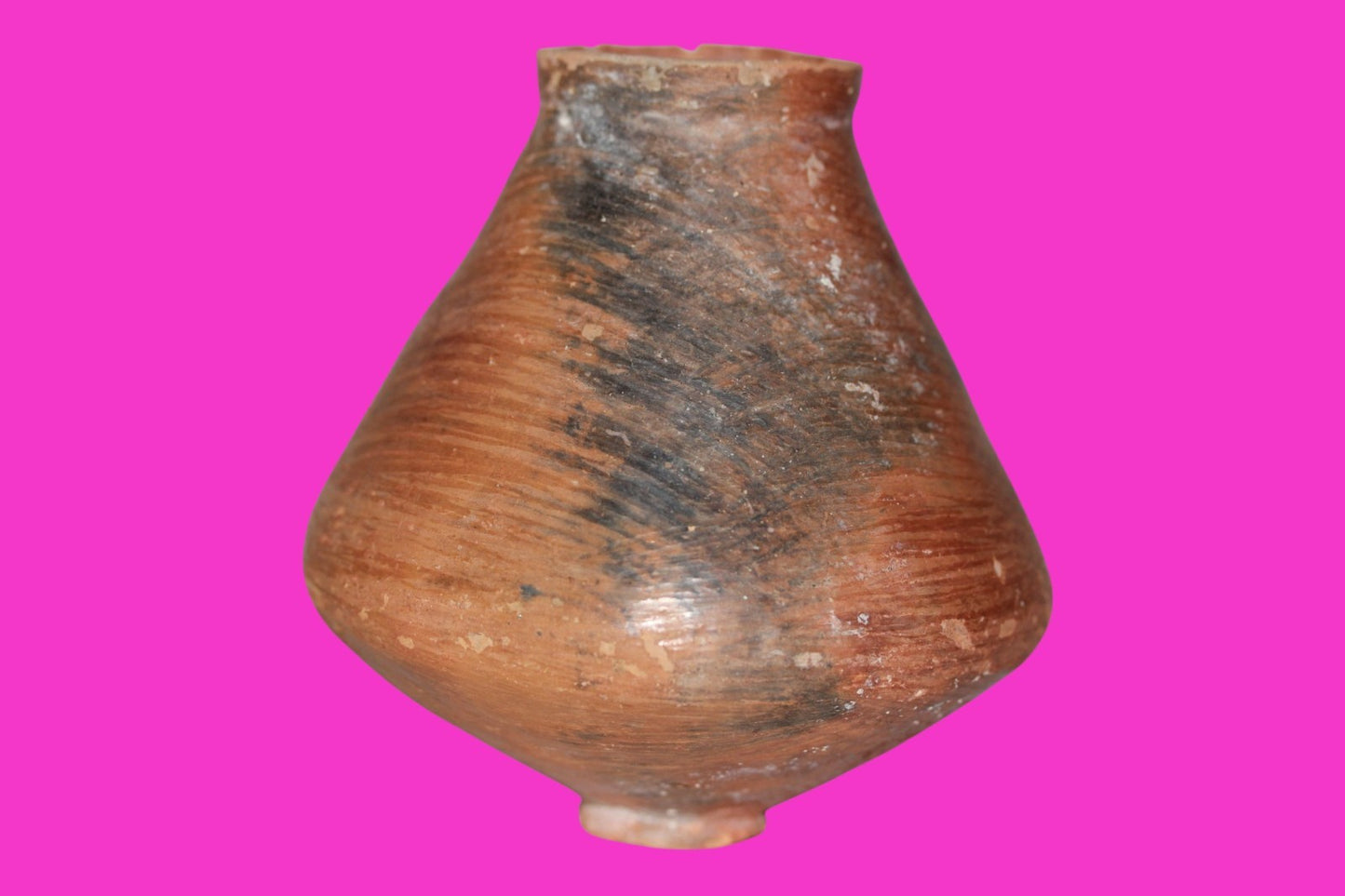 Holy Land Artifact Ancient From Time of Jesus Christ Jug 100BC-200AD COA J134