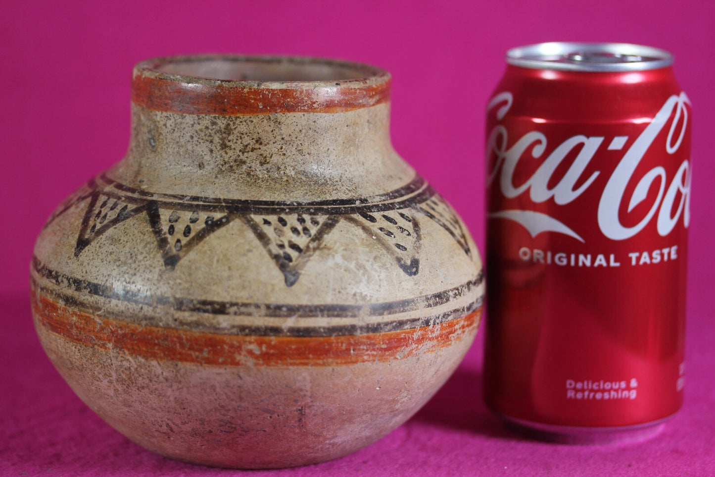 Pre Columbian Authentic Artifact Decorated Bowl Costa Rica 700-1400 AD COA J99