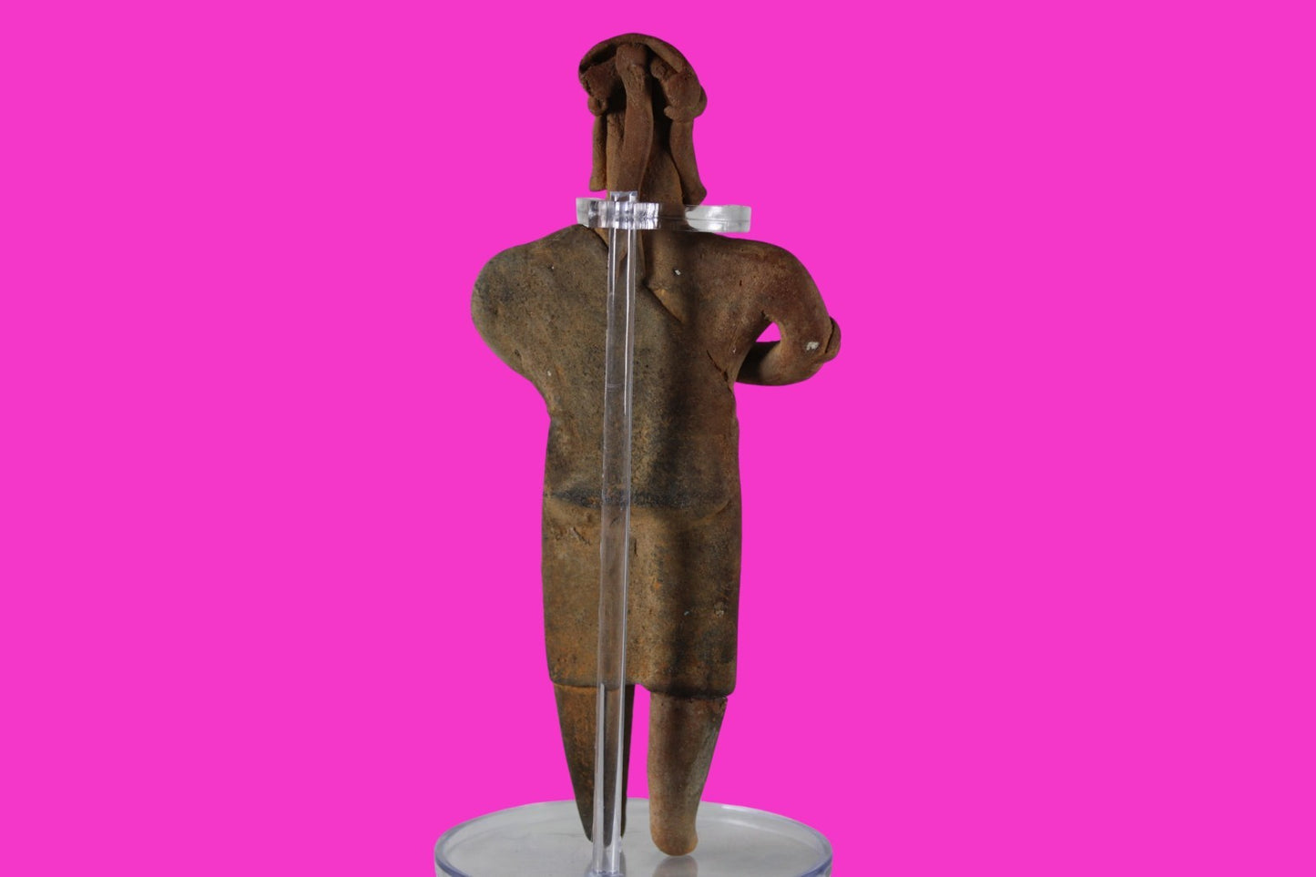 Pre Columbian Artifact Rare Arm in Sling Tomb Figure Colima Mexico 100BC COA 287