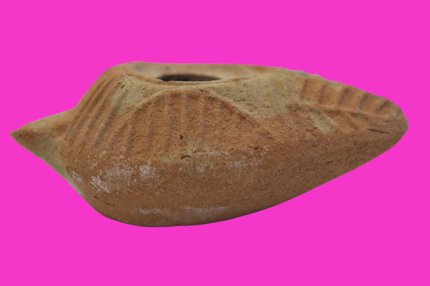 Ancient Holy Land Oil Lamp Artifact From Jesus Christ Home Land 100-500AD COA 57