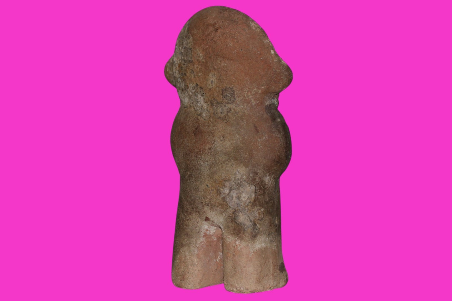 Pre Columbian Authentic Artifact Chancay Female Figure Peru 1200-1450 AD COA J42