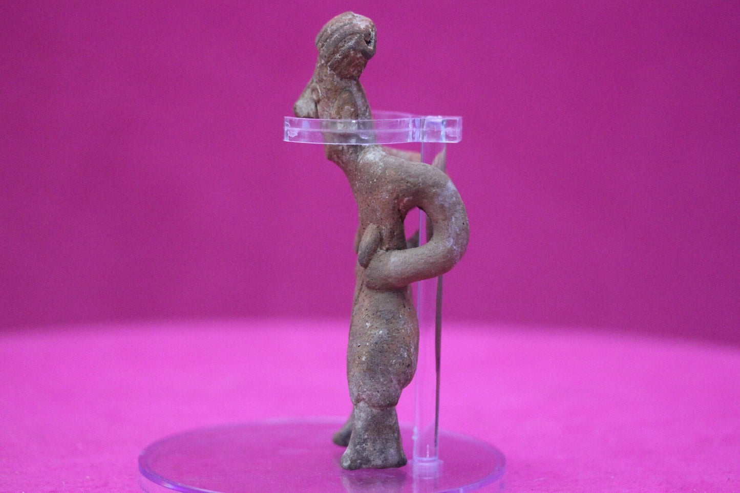 Pre Columbian Artifact Authentic Rare Grandma Tomb Figure Colima Mexico  COA 145