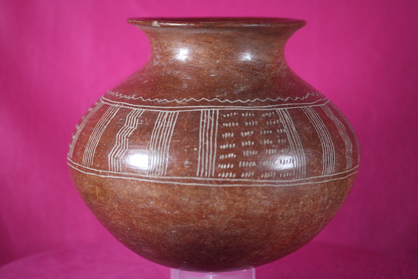 Pre Columbian Artifact Authentic Decorated Olla Chupicuaro Arte Primitivo T103