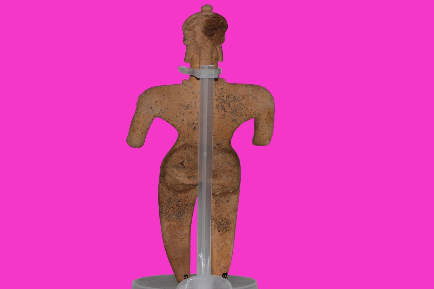 Pre Columbian Artifact BIG Female Shaman Tomb Figure Colima Mexico 100BC COA 237