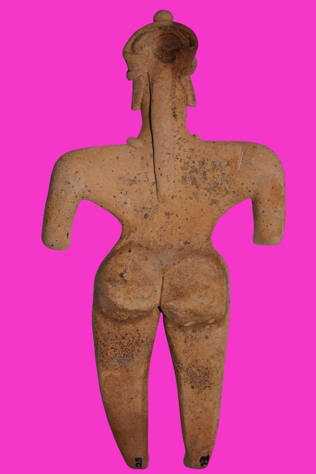 Pre Columbian Artifact BIG Female Shaman Tomb Figure Colima Mexico 100BC COA 237