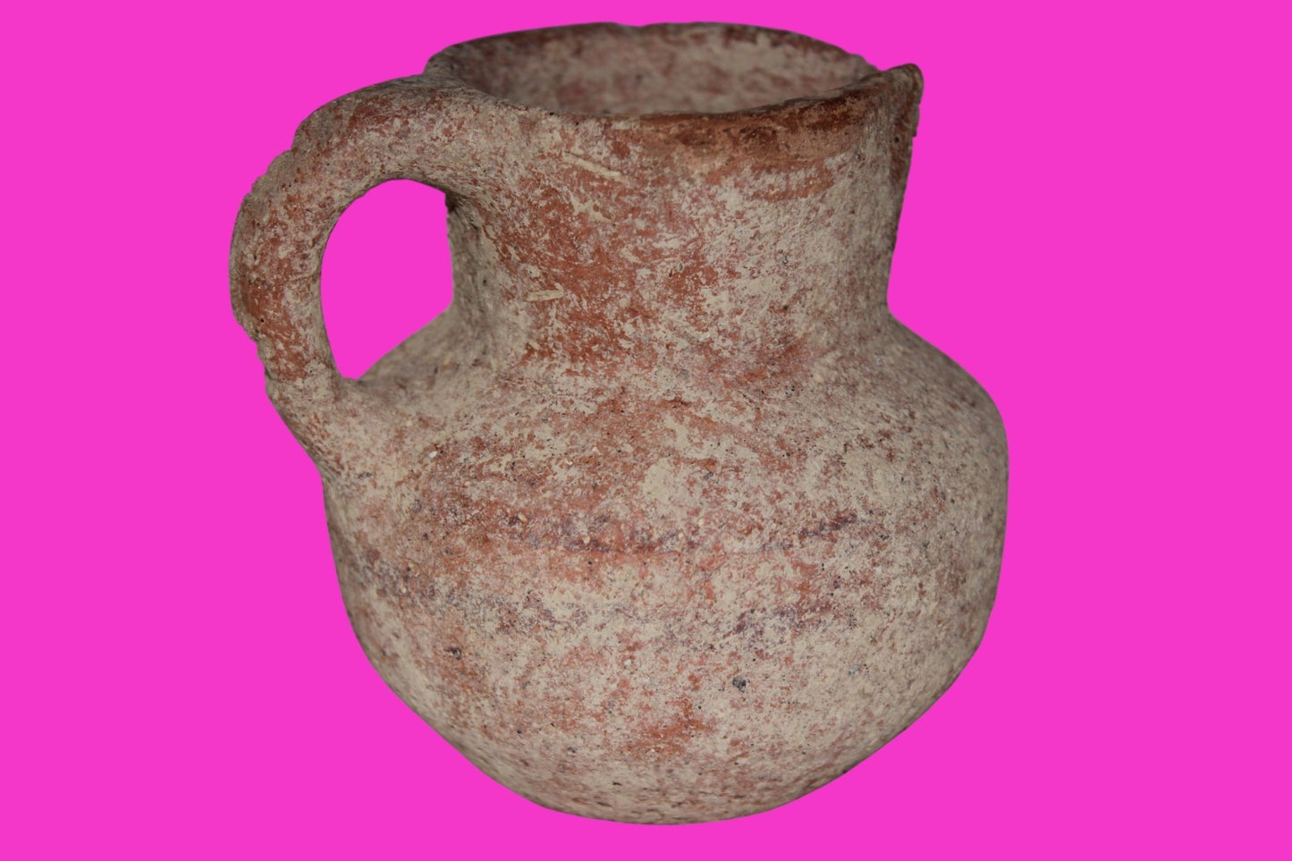 Ancient Holy Land Artifact Jug From Time of Jesus Christ 100 BC - 100 AD COA 14