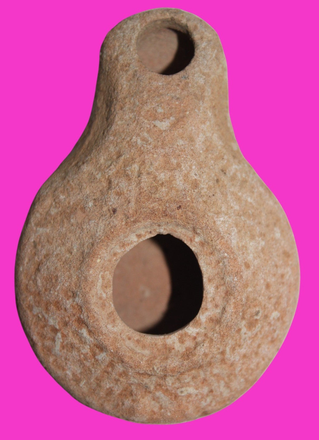 Ancient Holy Land Oil Lamp Artifact From Jesus Christ Home Land 100-500AD COA 53