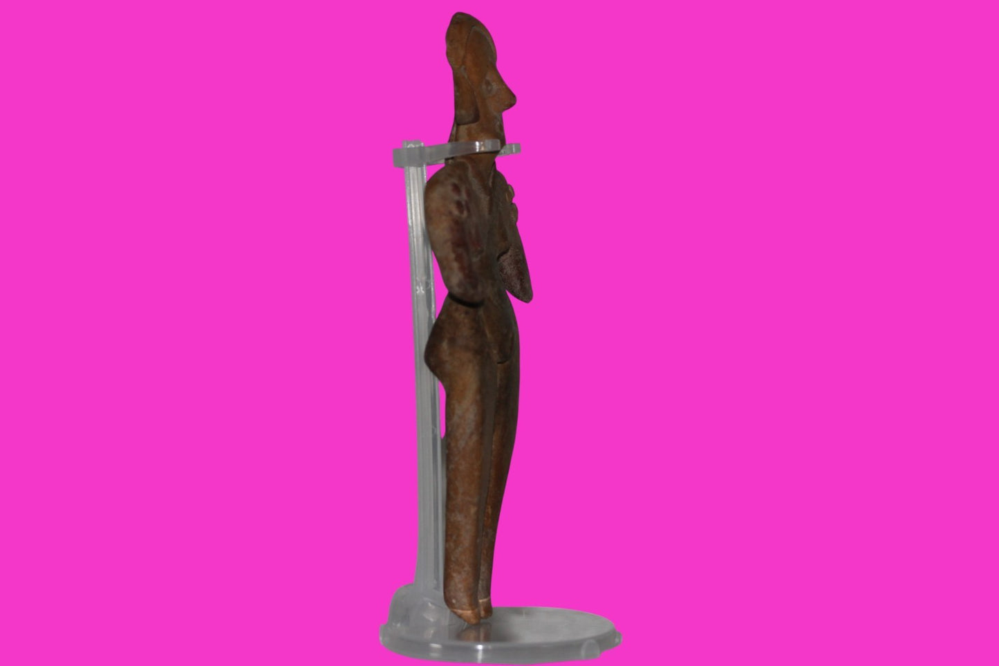 Pre Columbian Artifact BIG Female Shaman Tomb Figure Colima Mexico 100BC COA 250