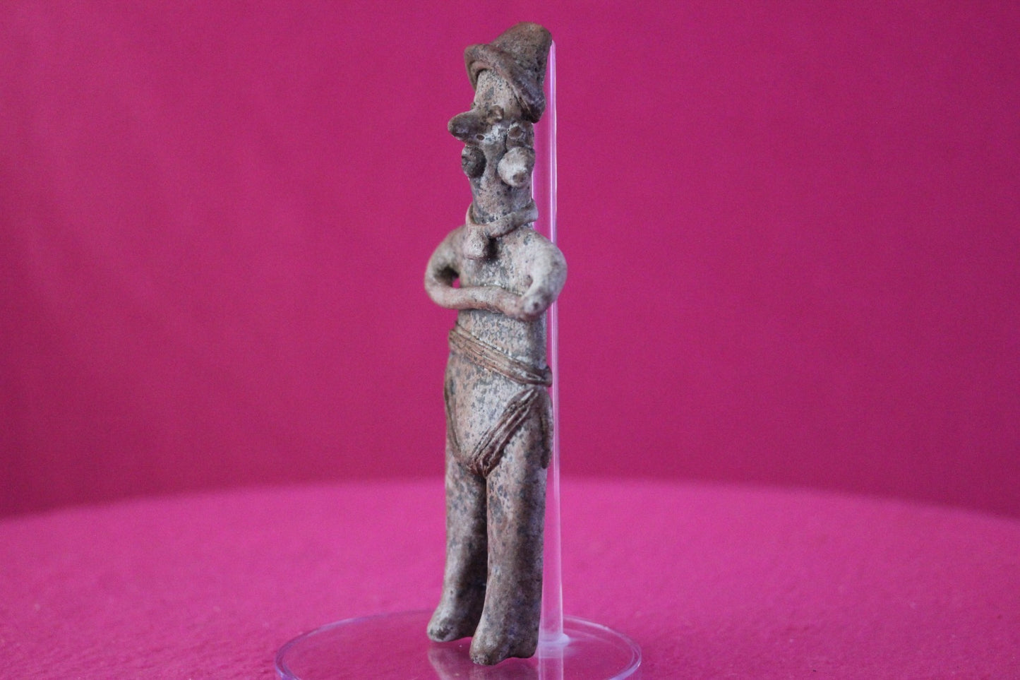 Pre Columbian Artifact Authentic Tomb Figure Colima Mexico 100 BC-250 AD COA 203