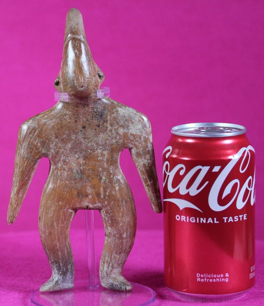 Authentic Pre Columbian Artifact Tomb Figure Colima Ex Arte Primitivo COA T41