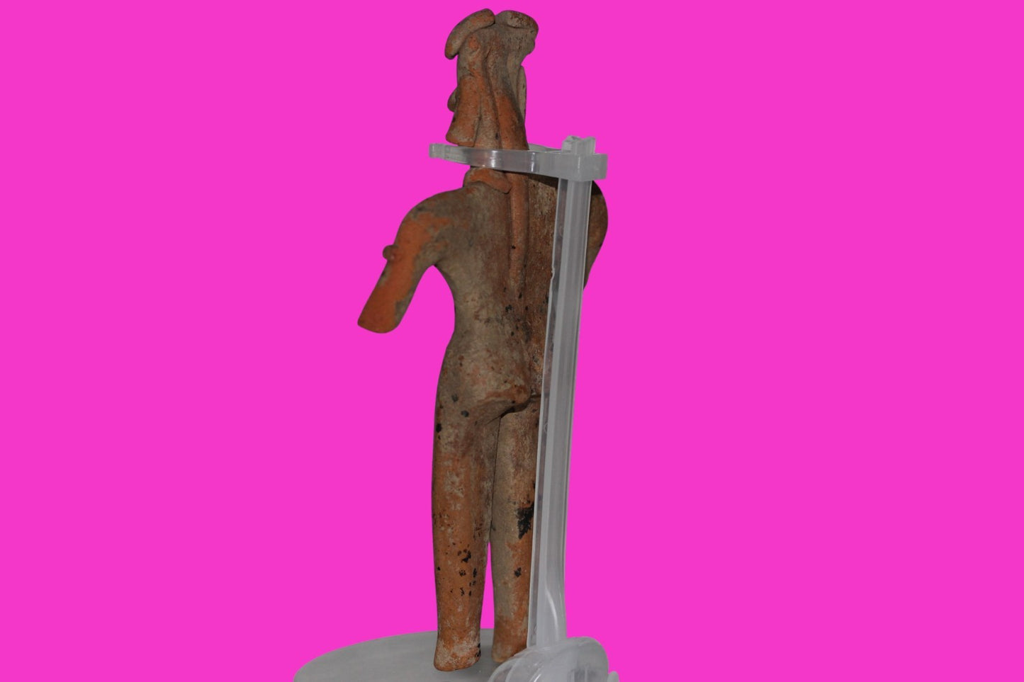 Pre Columbian Artifact 6 Inch Shaft Tomb Figure Colima Mexico 100 BC COA 235