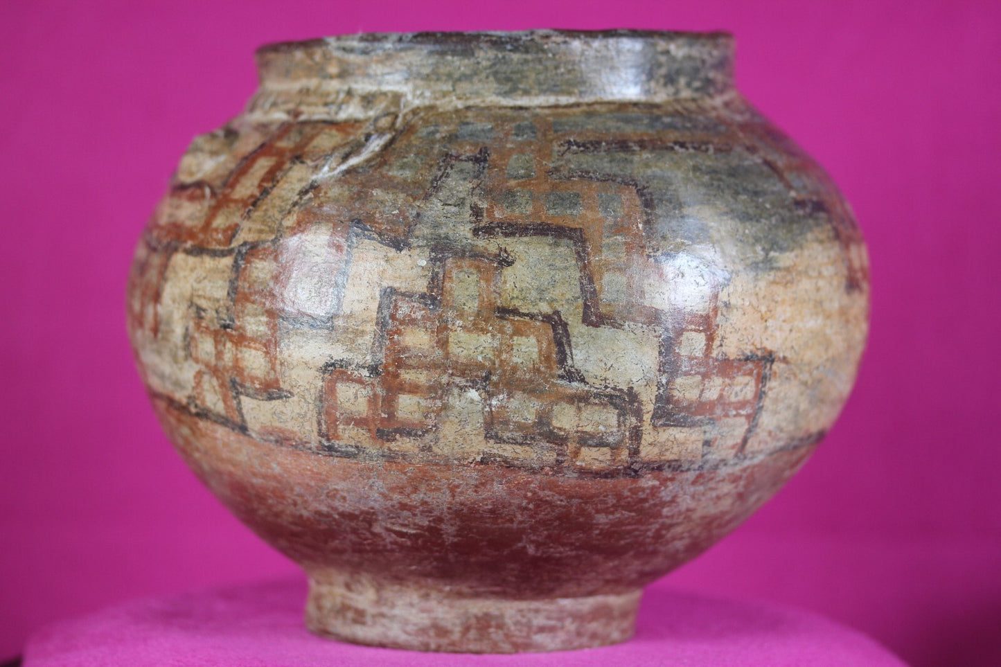 Authentic Pre Columbian  Artifact  Bowl Nicoya Costa Rica 800-1200 AD COA J22