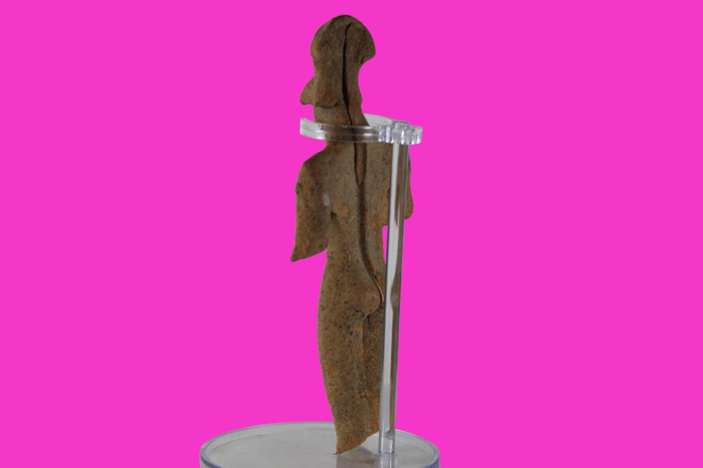 Pre Columbian Artifact 6 in Female Shaft Tomb Figure Colima Mexico 100BC COA 279