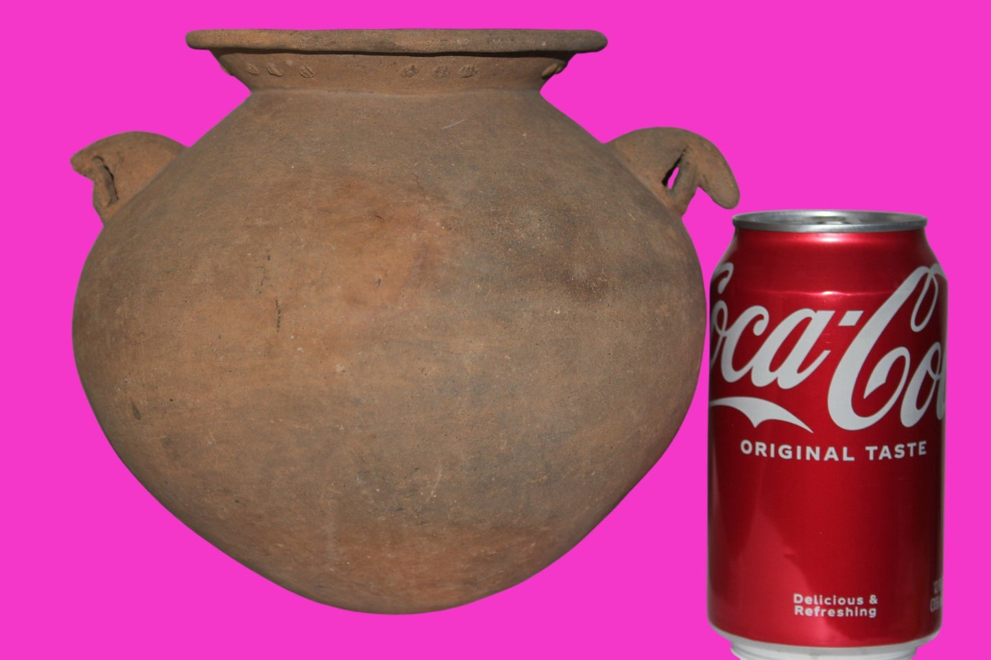 Pre Columbian Authentic Artifact Large Olla Nicoya Costa Rica 800-1400AD COA J71