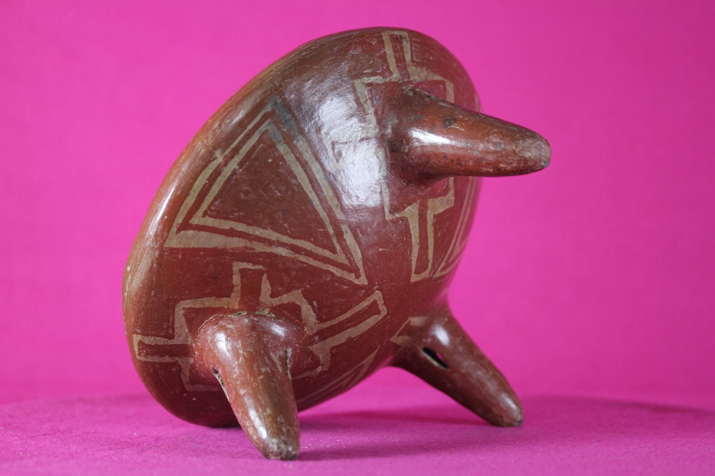 Ex Arte Primitivo Pre Columbian Artifact Chupicuaro Tripod Bowl 400-100 BC J40