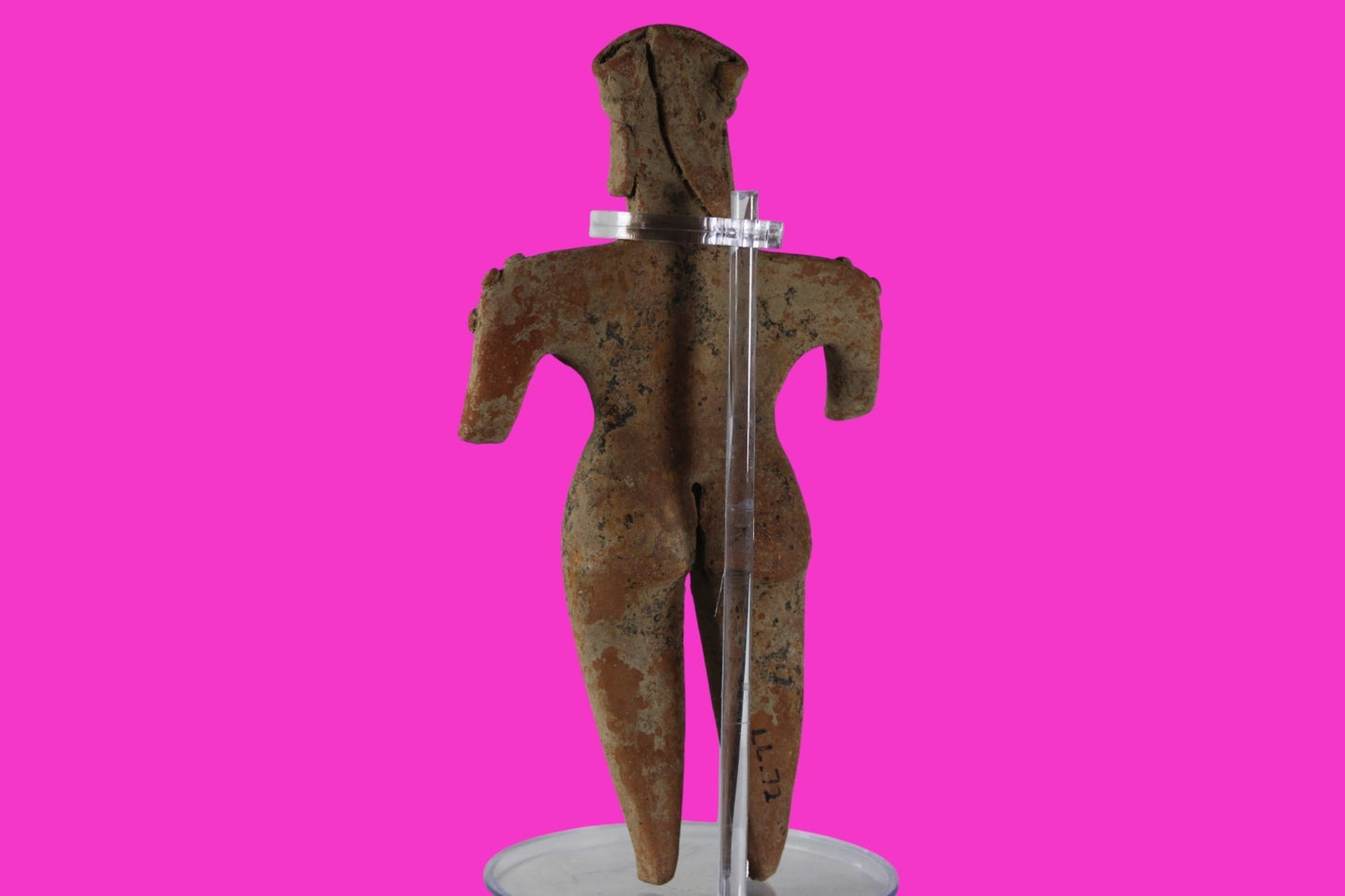 Pre Columbian Artifact 7 Inch Tall Shaft Tomb Figure Colima Mexico 100BC COA 284