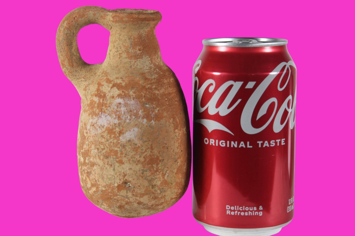 Time of Jesus Christ Ancient Holy Land Artifact Herodian Jug 50BC - 100AD COA 32