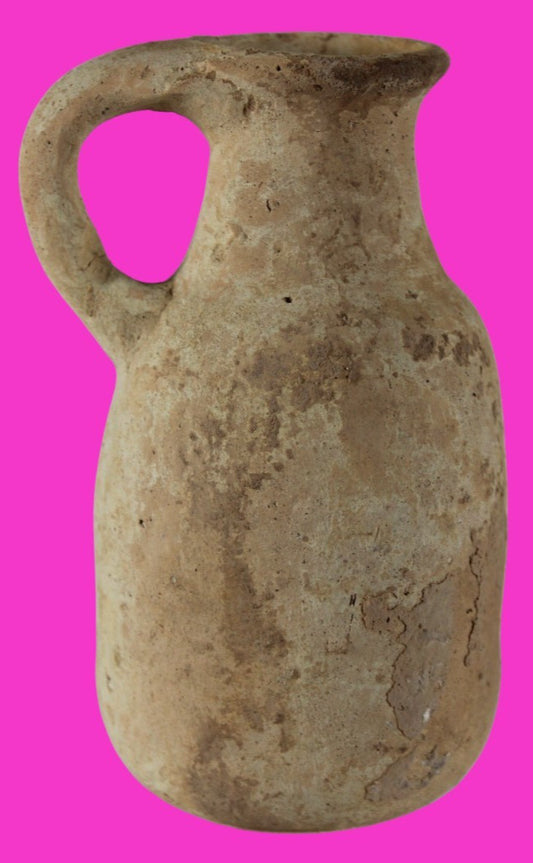 Time of Jesus Christ Ancient Holy Land Artifact Herodian Jug 50BC - 100AD COA 27